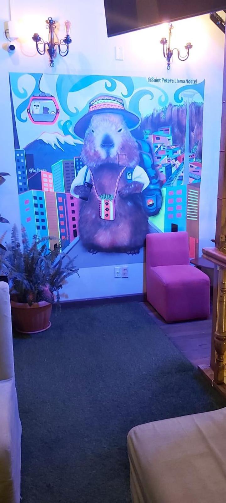 Saint Peter'S Llama Hostal La Paz Extérieur photo